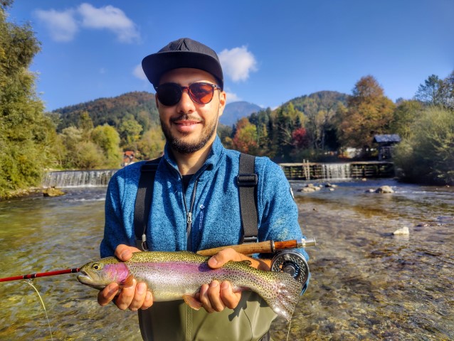 slovenia fishiung trout.